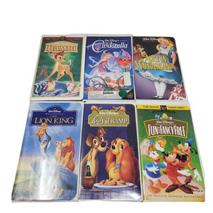 Disney Movies Lot of 6